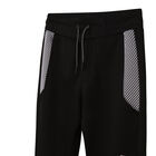 Boys Black Logo Joggers, 1, hi-res