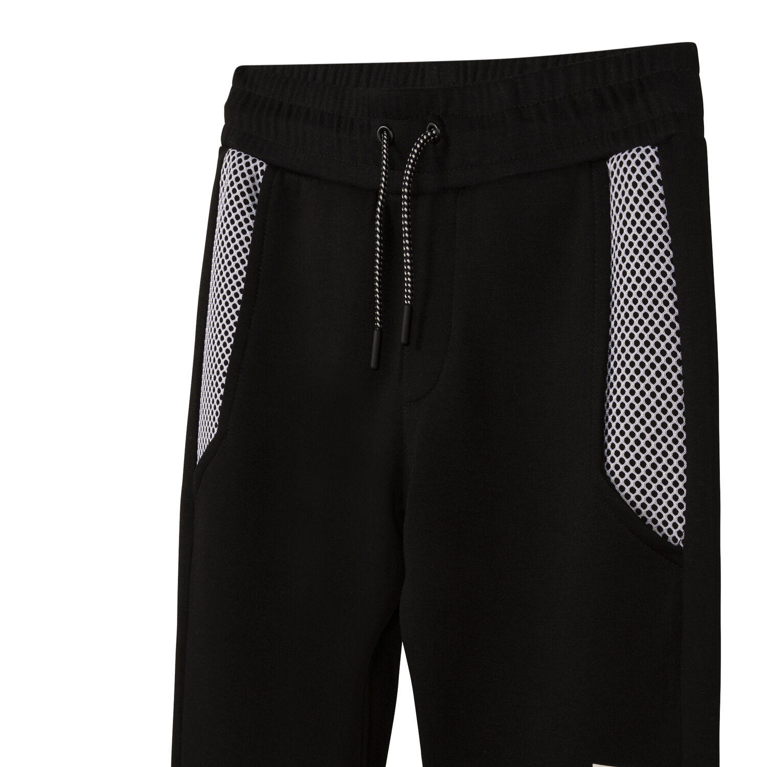 Boys Black Logo Joggers, 1, hi-res image number null