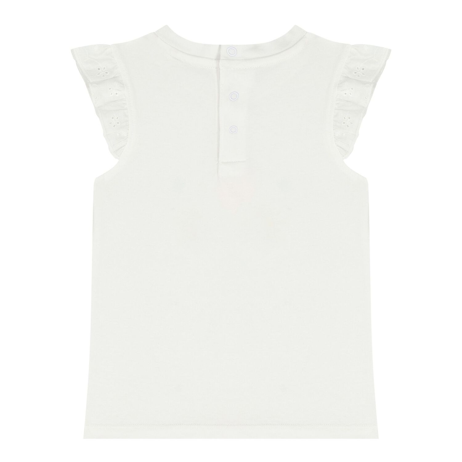 Baby Girls White & Pink Logo Leggings Set, 1, hi-res