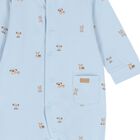 Baby Boys Blue Puppy Babygrow Set, 3, hi-res