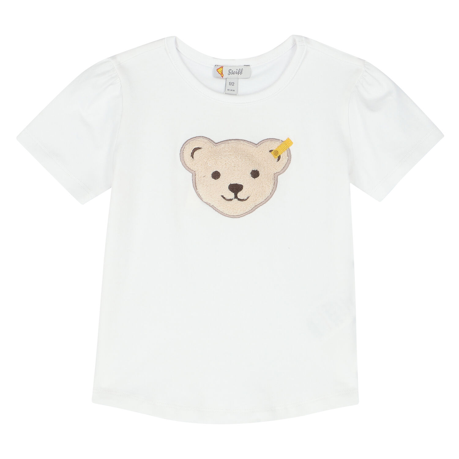 White Teddy T-Shirt, 1, hi-res