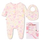 Baby Girls Pink Heart Babygrow Gift Set, 1, hi-res