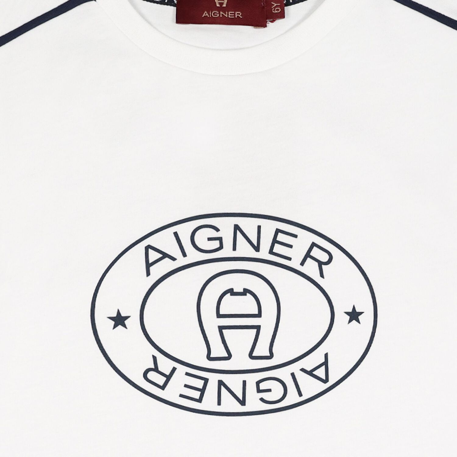 Boys White Logo T-Shirt, 1, hi-res