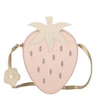 Girls Pink Strawberry Bag, 1, hi-res