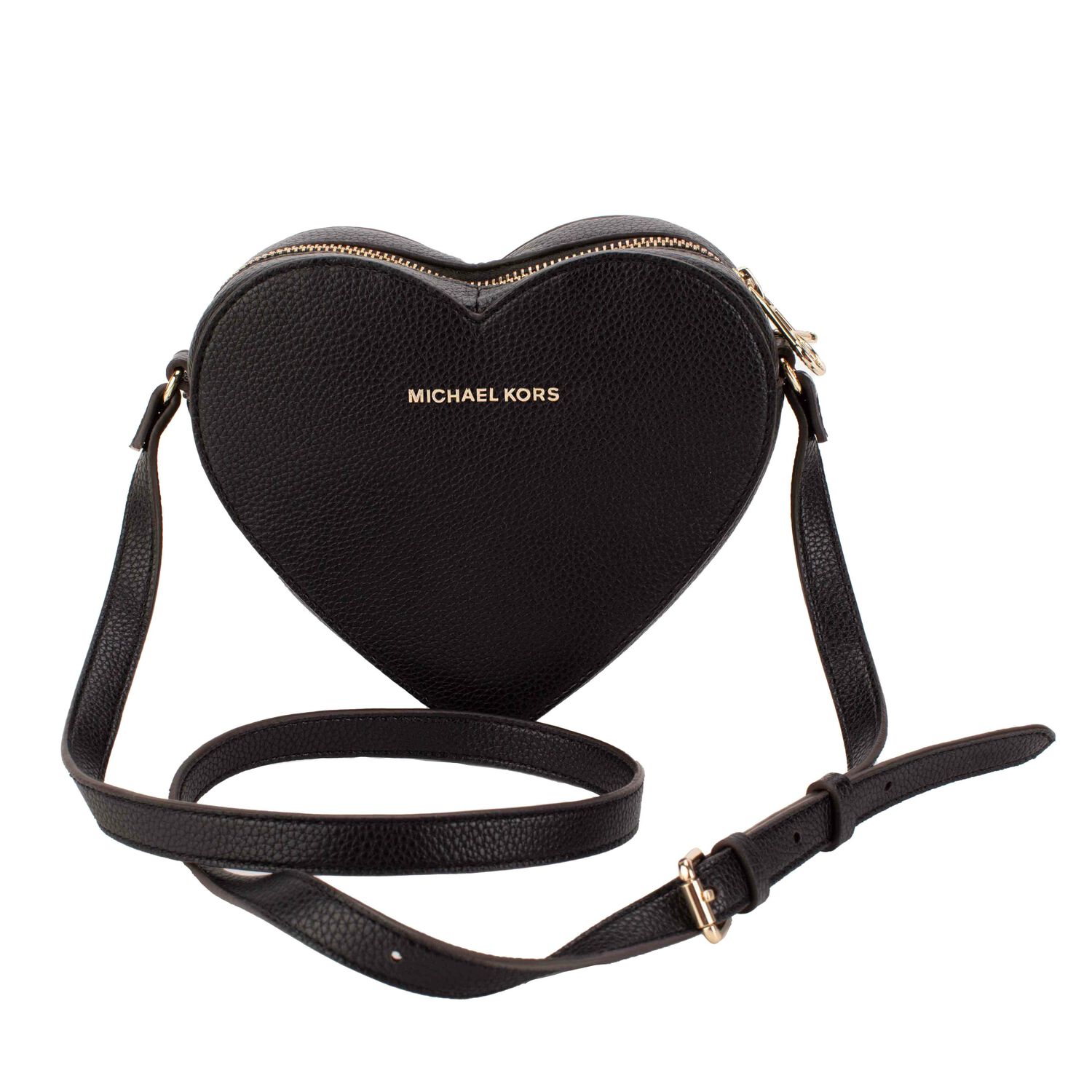 Girls Black Logo Heart Handbag, 1, hi-res