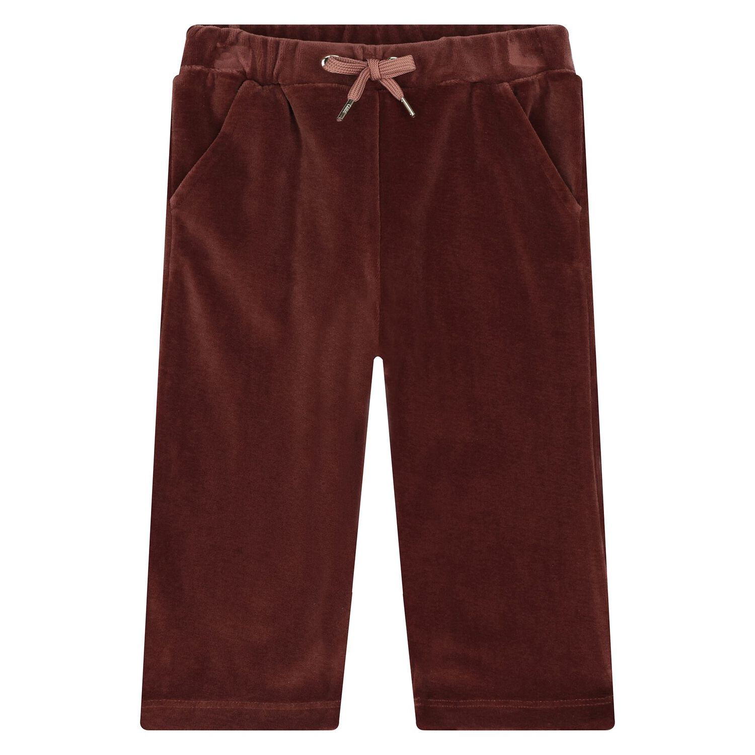 Younger Girls Burgundy Logo Tracksuit, 1, hi-res