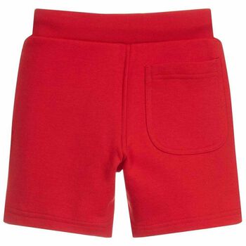Boys Red Jersey Shorts