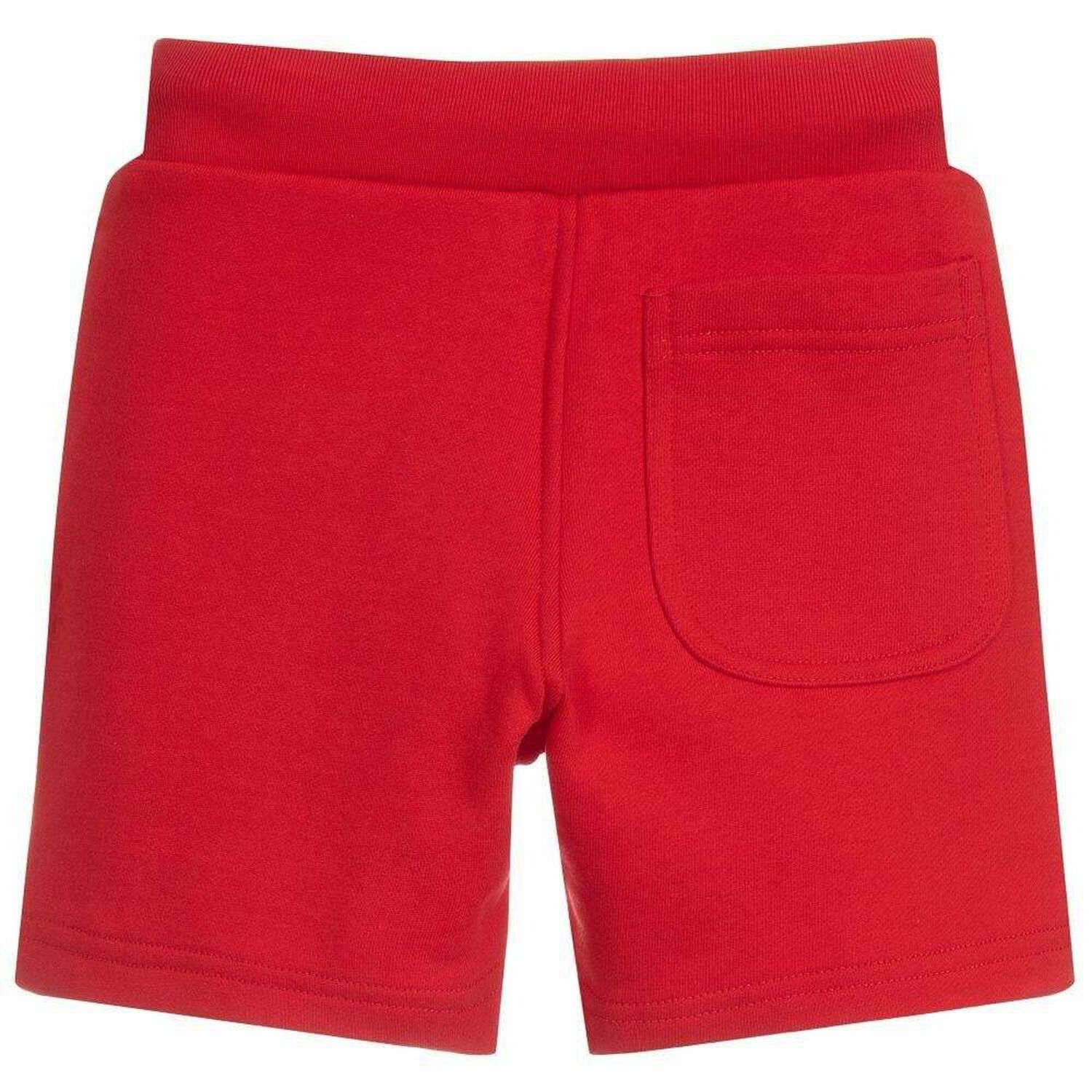 Boys Red Jersey Shorts, 1, hi-res image number null