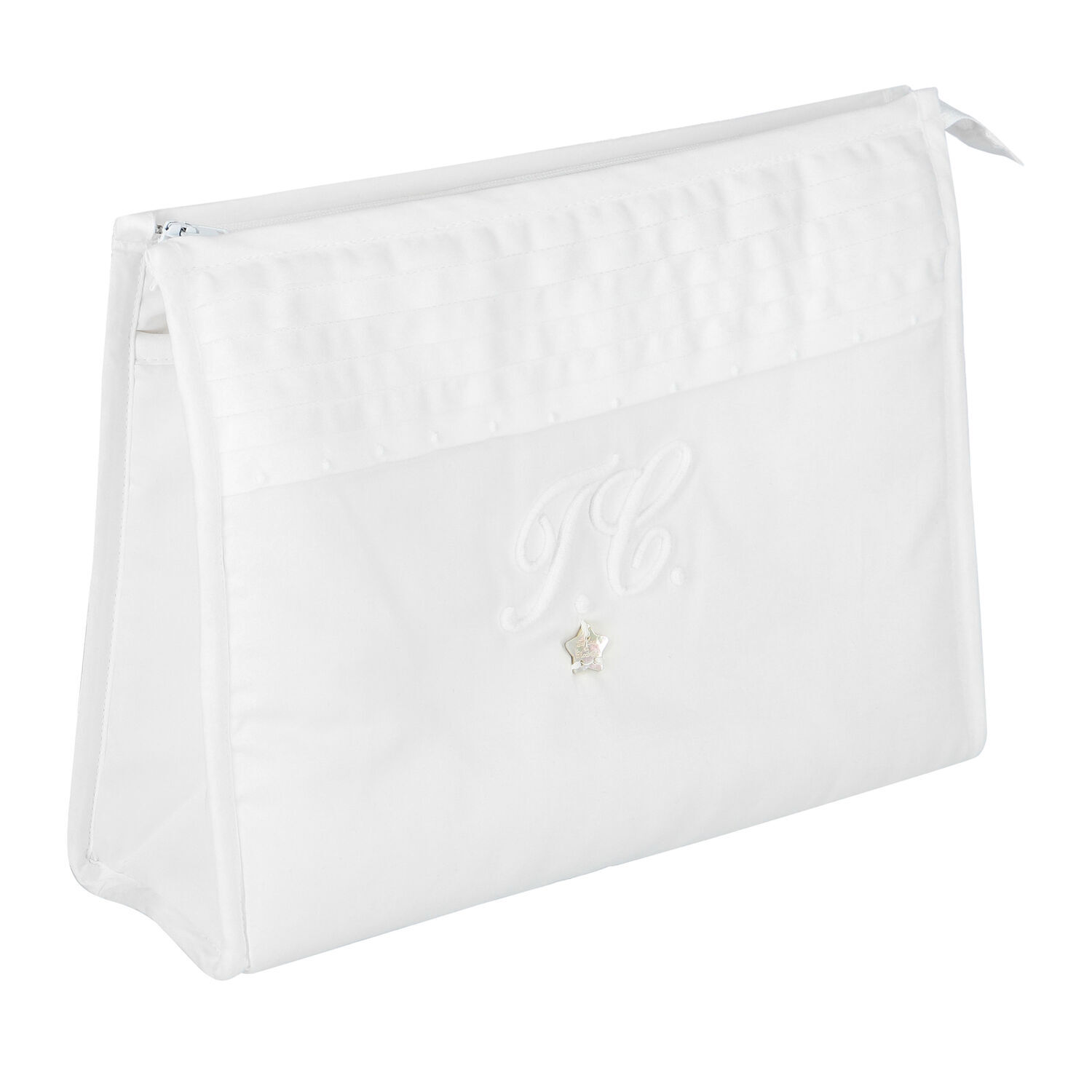 White Logo Baby Toiletry Bag, 1, hi-res