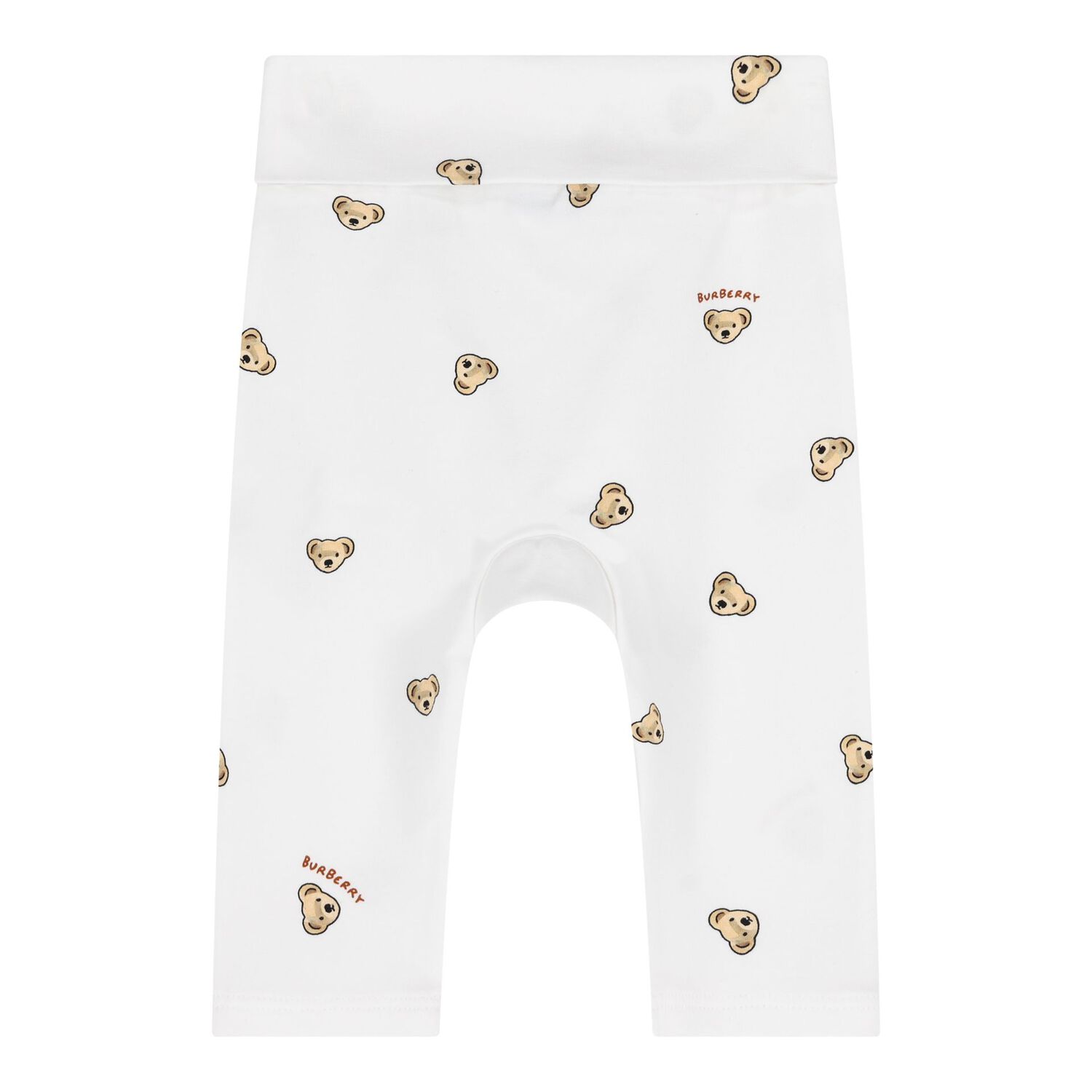 White Teddy Bear Babysuit Gift Set, 1, hi-res