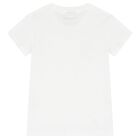 Boys White Jordan T-Shirt, 1, hi-res