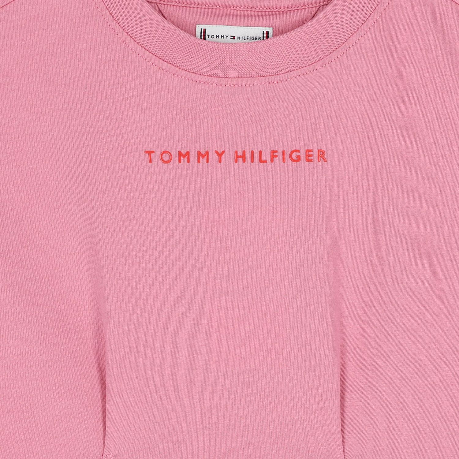 Girls Pink Logo T-Shirt, 1, hi-res