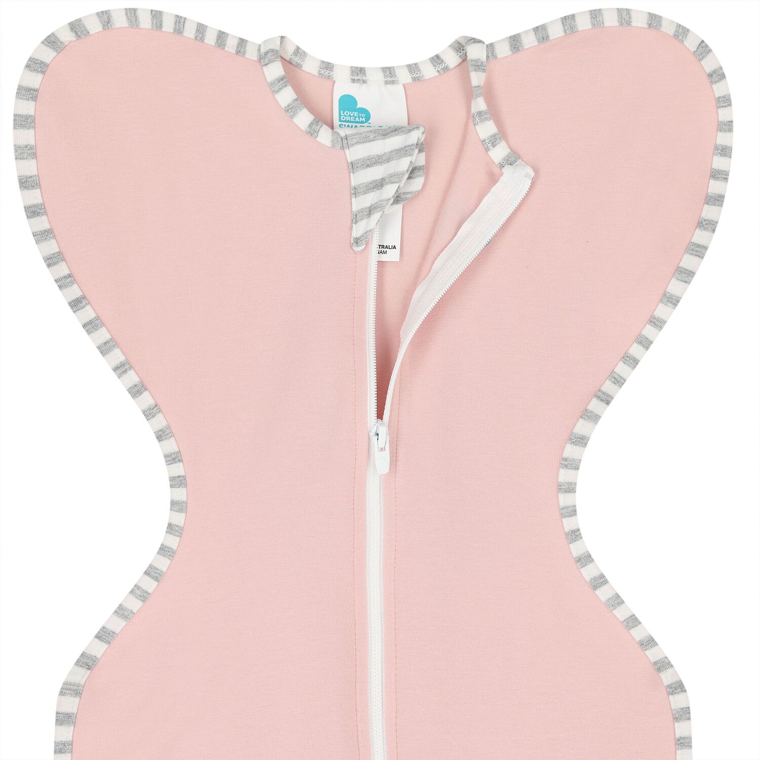 Baby Girl Pink Logo Swaddle Up, 1, hi-res