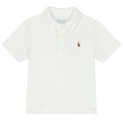 Baby Boys White Logo Shorts Set, 1, hi-res