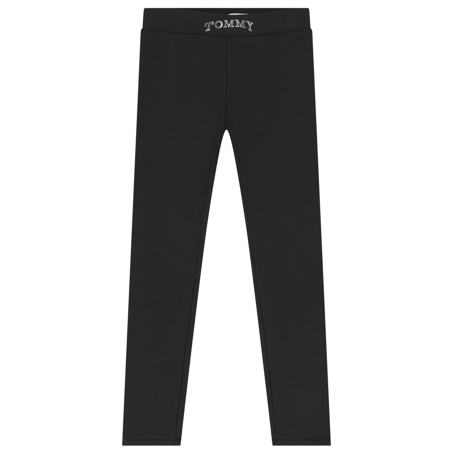 Girls Black Logo Leggings Set, 1, hi-res