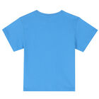 Boys Blue Logo T-Shirt, 1, hi-res