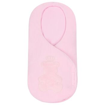 Baby Girls Pink Teddy Bear Nest