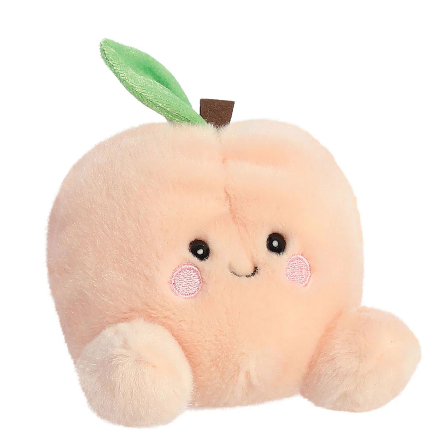Girls Pink Palm Pals Mellow Peach Soft Toy ( 13cm ), 1, hi-res