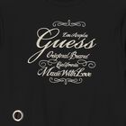 Girls Black Sweatshirt Dress, 1, hi-res