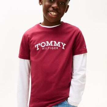 Boys Red Logo T-Shirt