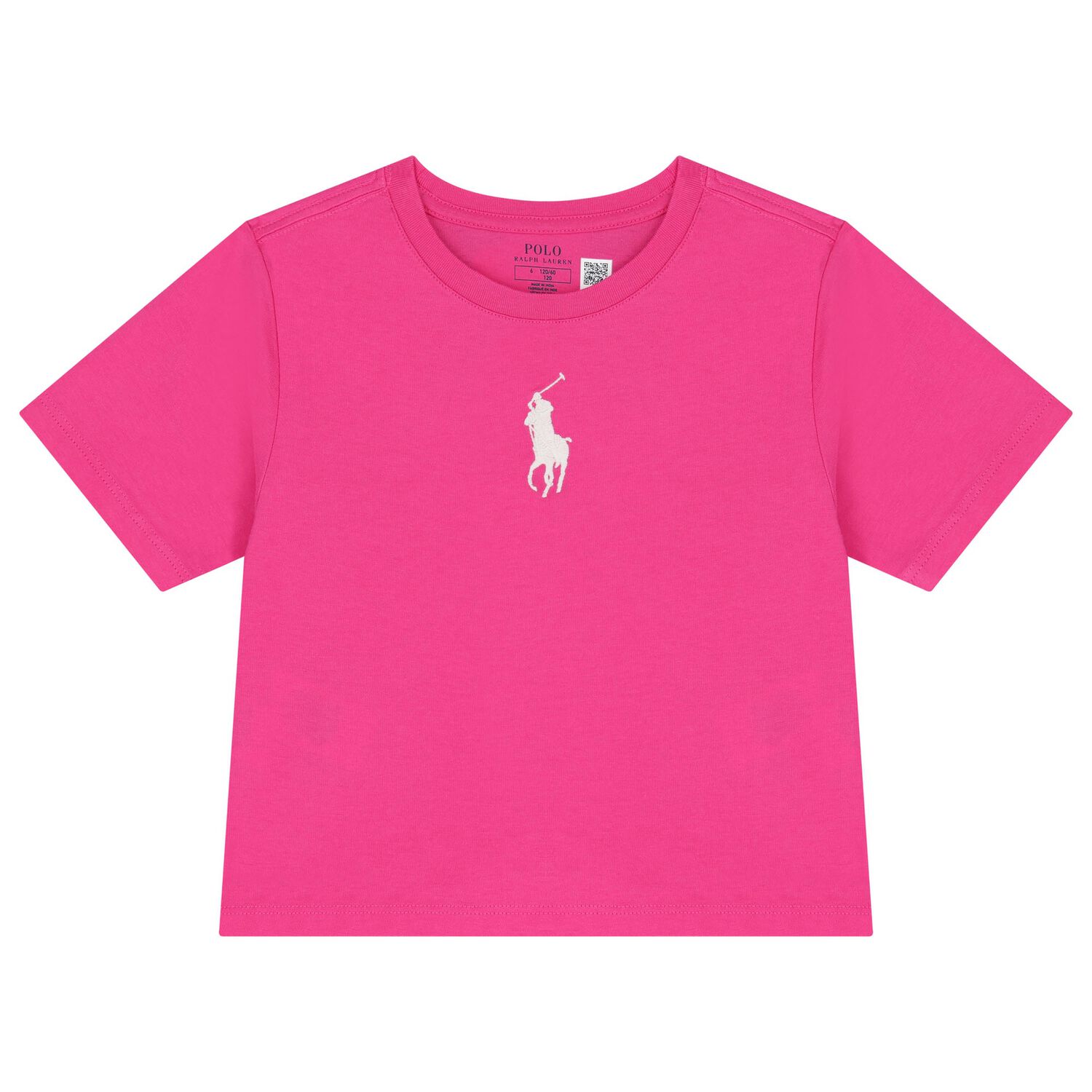 Girls Pink Logo T-Shirt, 1, hi-res