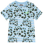 Boys Blue & Black Logo T-Shirt, 1, hi-res
