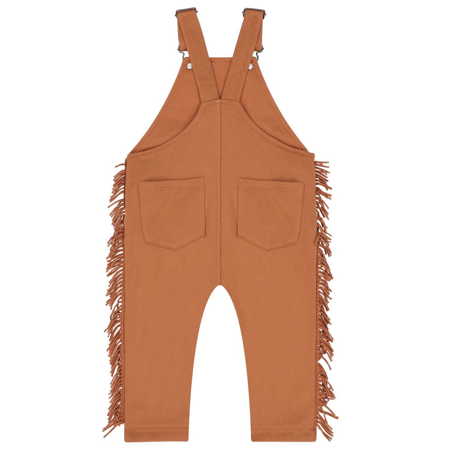 Younger Boys Brown Horse Dungaree, 1, hi-res