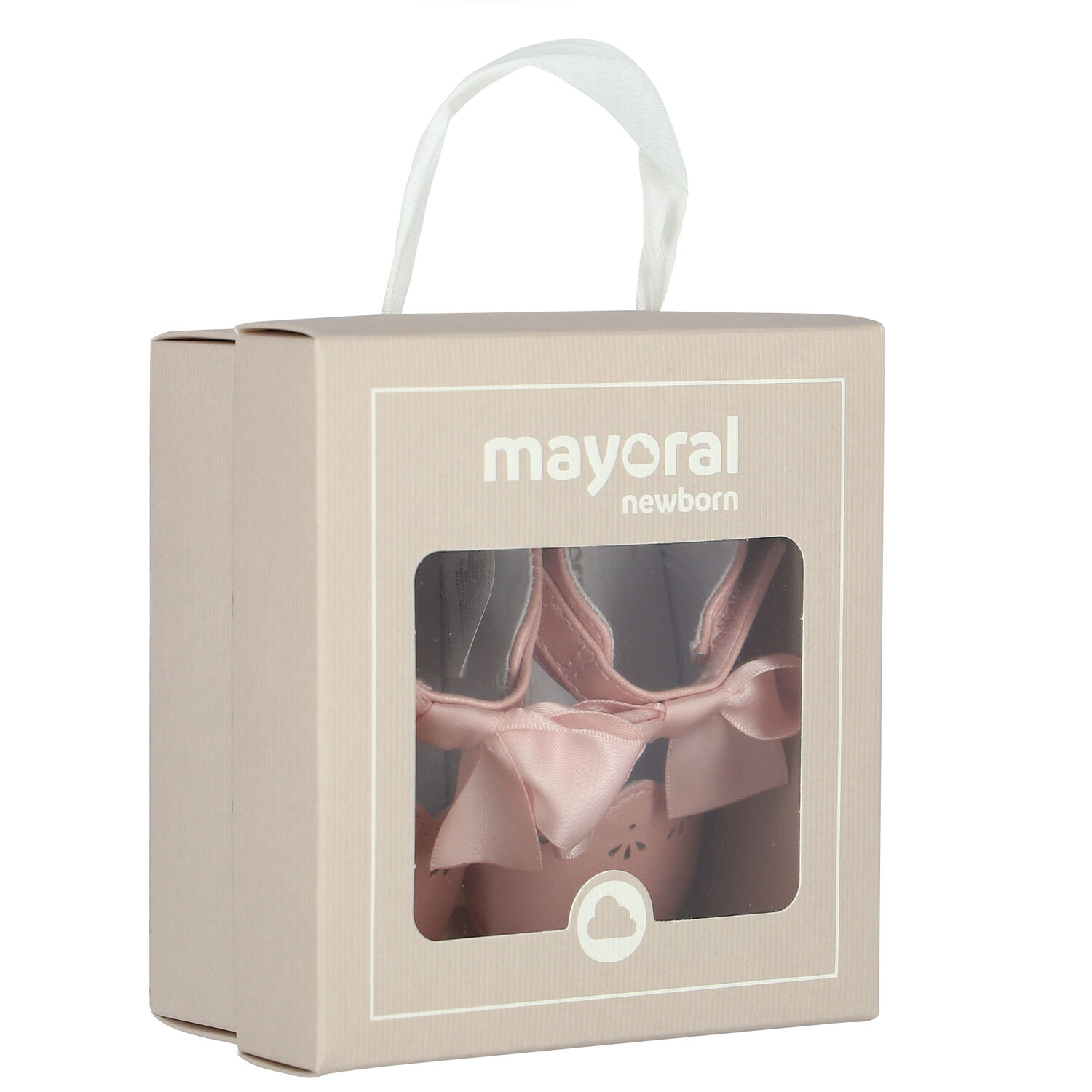 Baby Girls Pink Bow Pre Walker Shoes, 2, hi-res