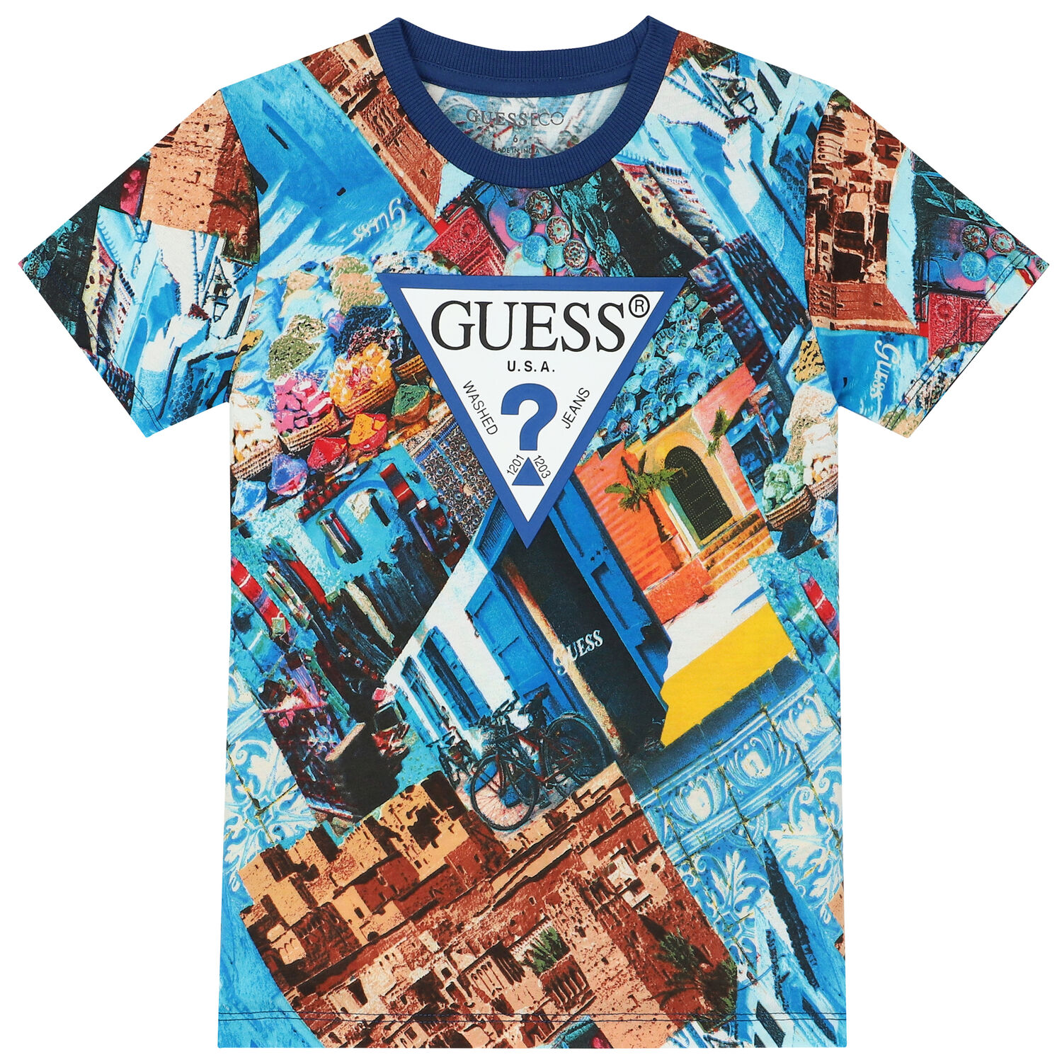 Boys Blue Logo T-Shirt, 2, hi-res image number null