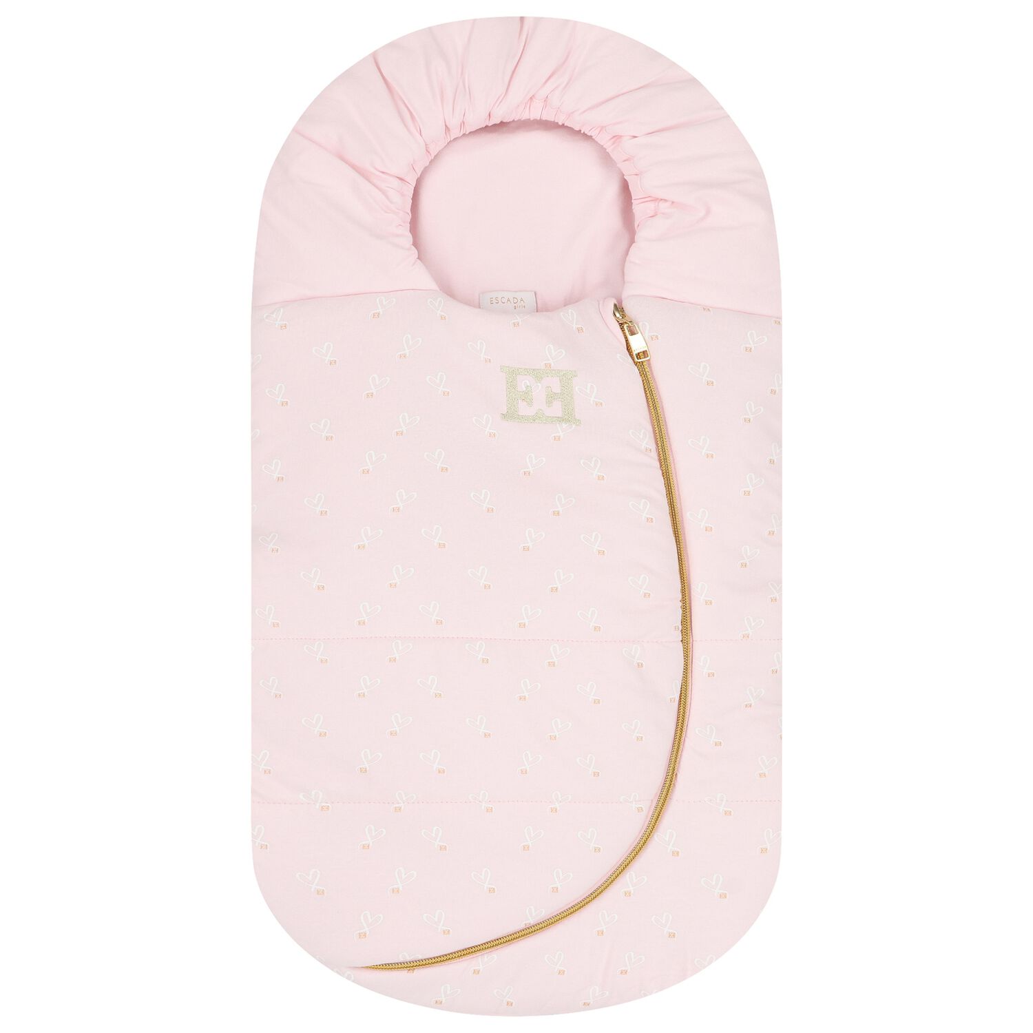 Baby Girls Pink Logo Heart Nest, 2, hi-res