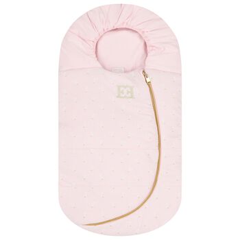 Baby Girls Pink Logo Heart Nest