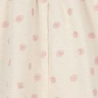 Baby Girls Pink & Beige Embroidered Dress, 1, hi-res