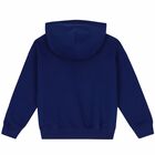 Girls Blue & Pink Hooded Top, 1, hi-res