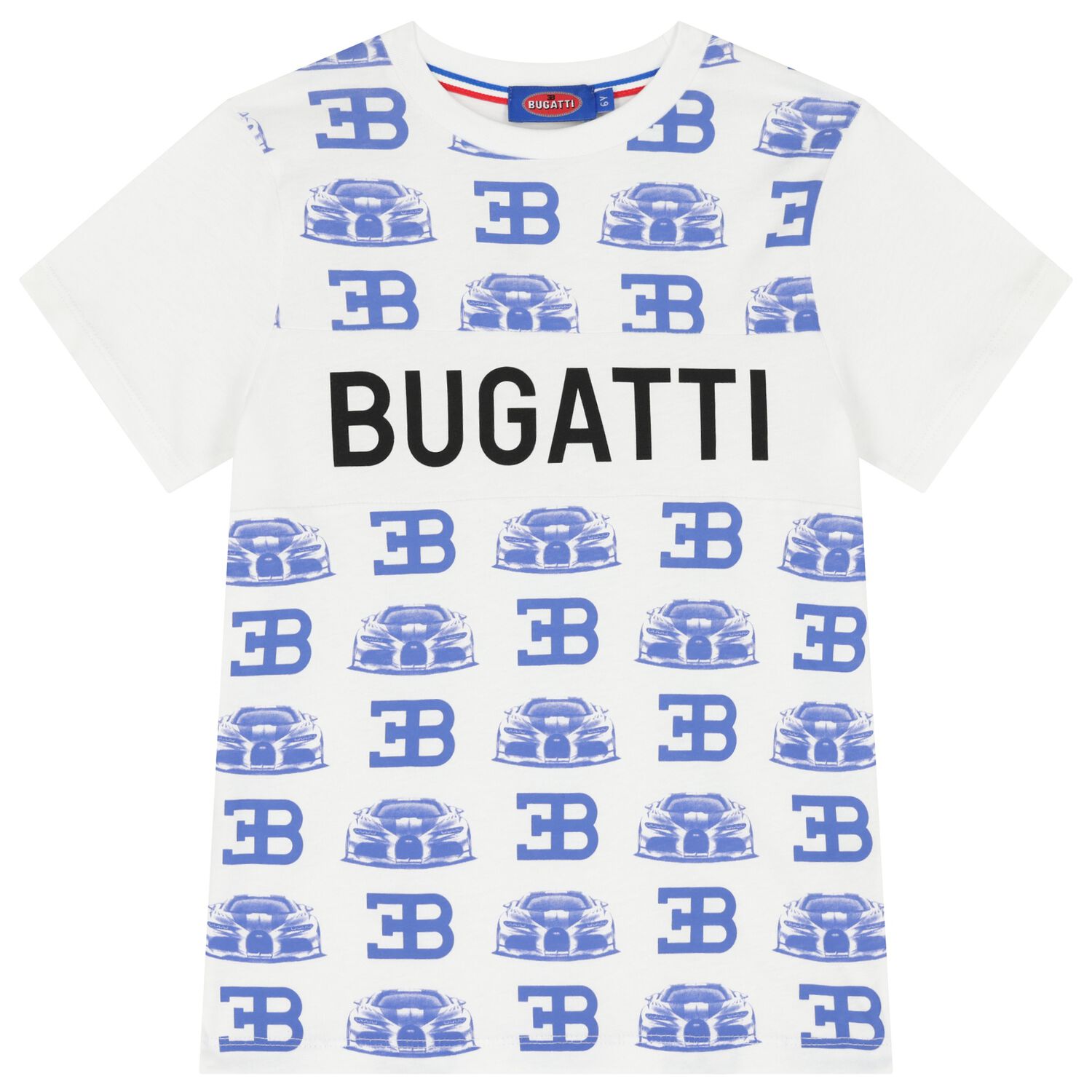 Boys White Logo T-Shirt, 2, hi-res image number null