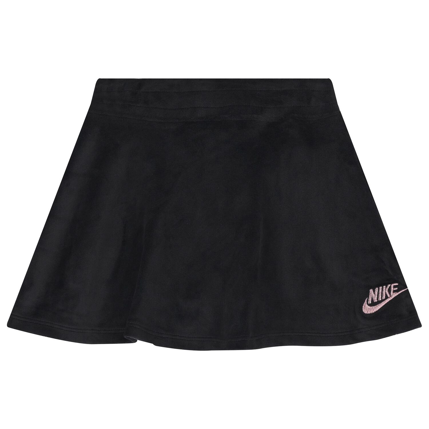Girls Black Logo Skort Set, 1, hi-res