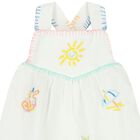 Younger Girls White Dress, 1, hi-res