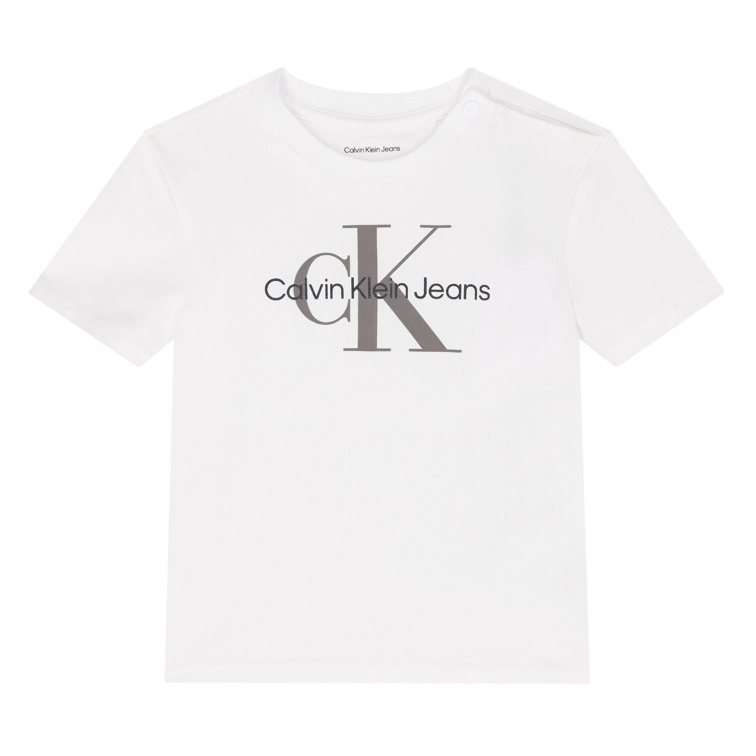 Baby Boys Beige & White Tracksuit 3-Piece Set, 8, hi-res