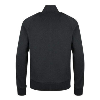 Boys Black Logo Zip Up Top
