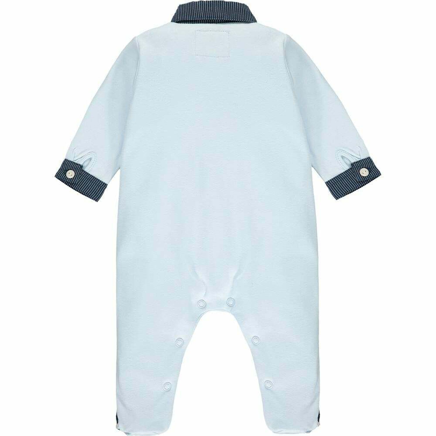 Boys Blue Smart Babygrow, 1, hi-res