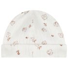 Ivory & Beige Squirrel Baby Hat, 2, hi-res