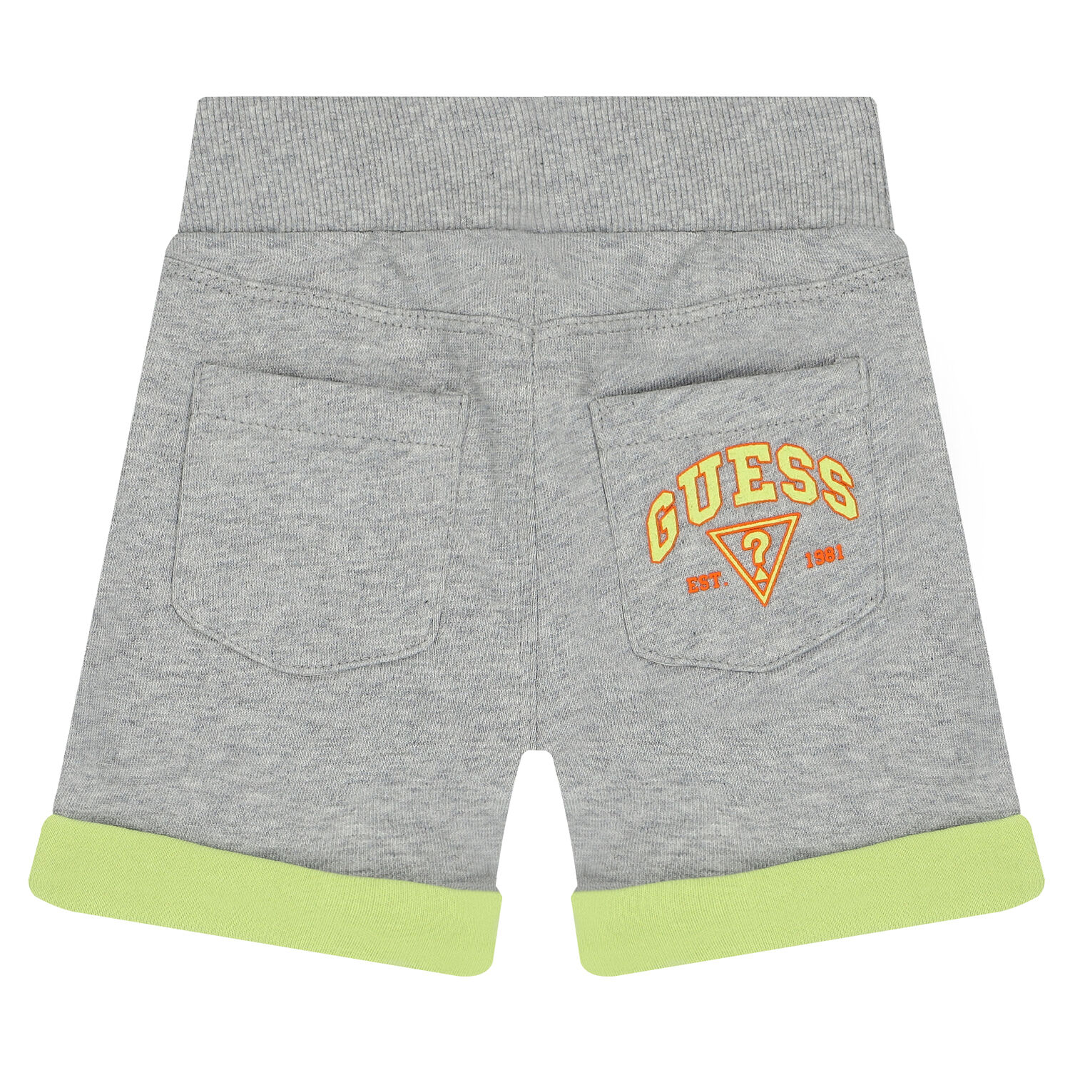 Younger Boys Green & Grey Shorts Set, 1, hi-res