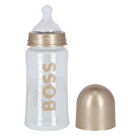Gold Baby Bottles & Dummy Set, 1, hi-res