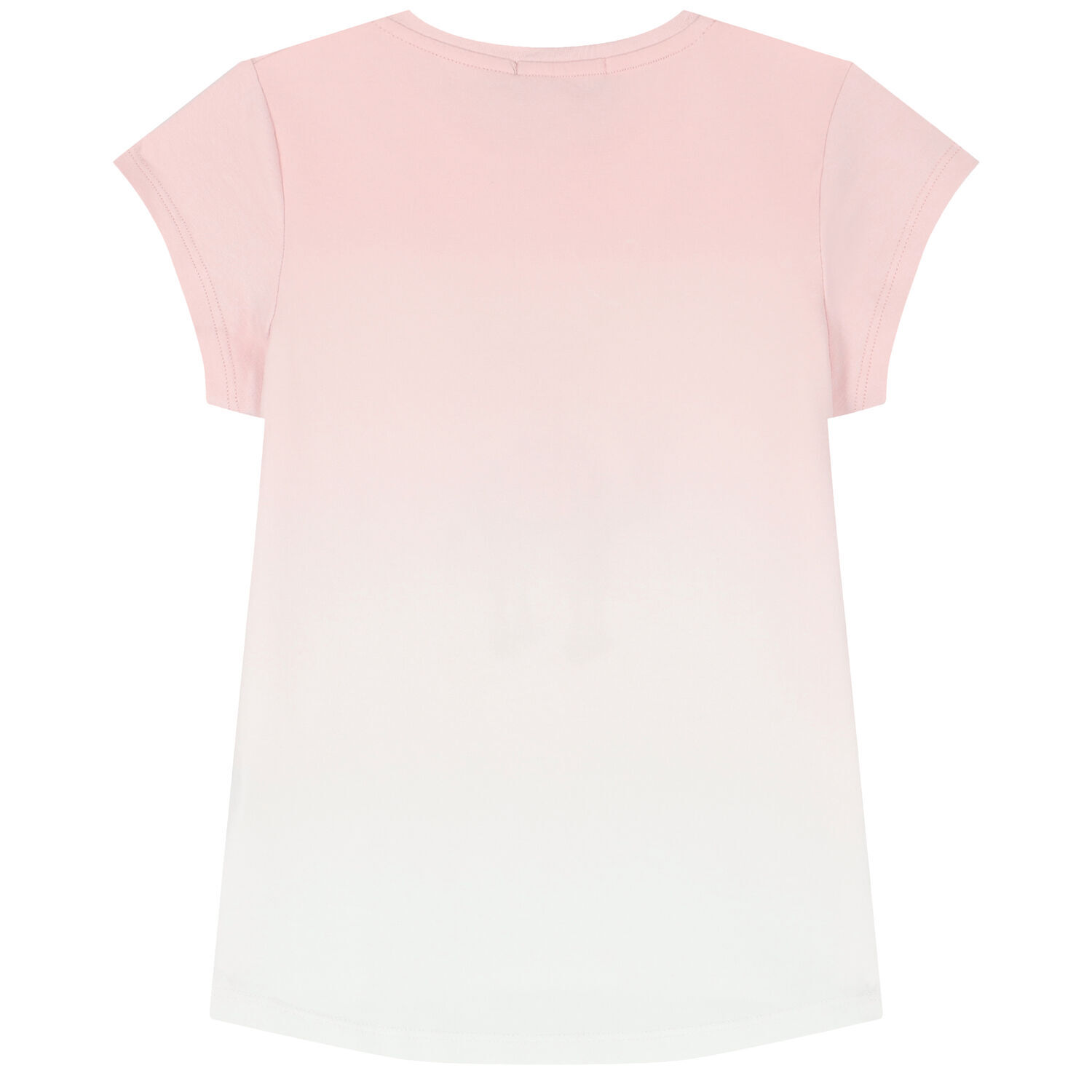 Girls Pink & White Camel T-Shirt, 1, hi-res