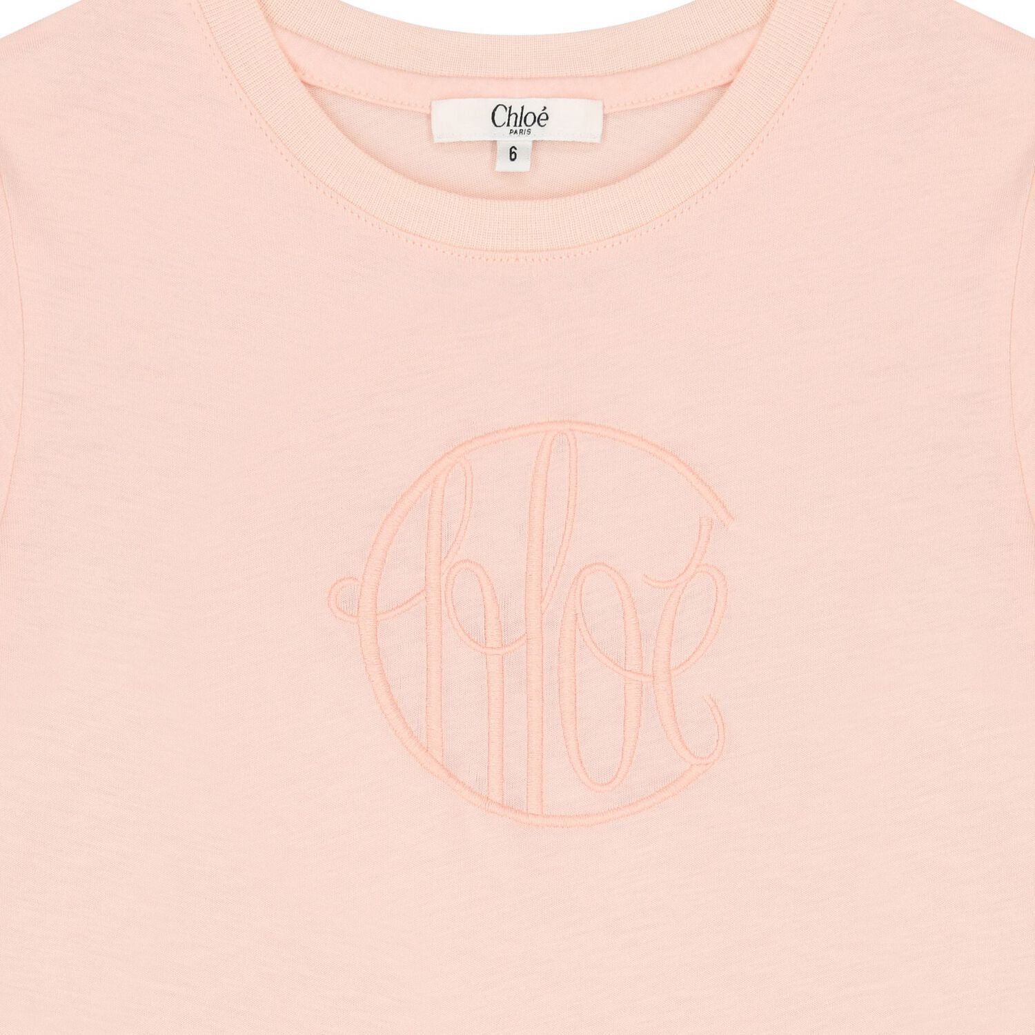 Girls Pink Logo T-Shirt, 1, hi-res image number null