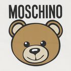 Ivory Teddy Bear Logo Baby Blanket, 1, hi-res