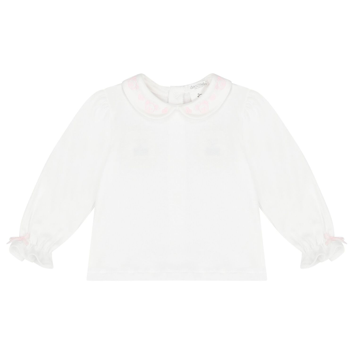 Baby Girls White & Pink Skirt Set, 1, hi-res image number null