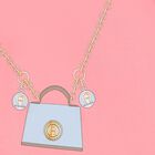 Younger Girls Pink Logo Bag Dress, 4, hi-res