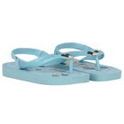 Younger Boys Blue Disney Logo Flip Flops, 4, hi-res