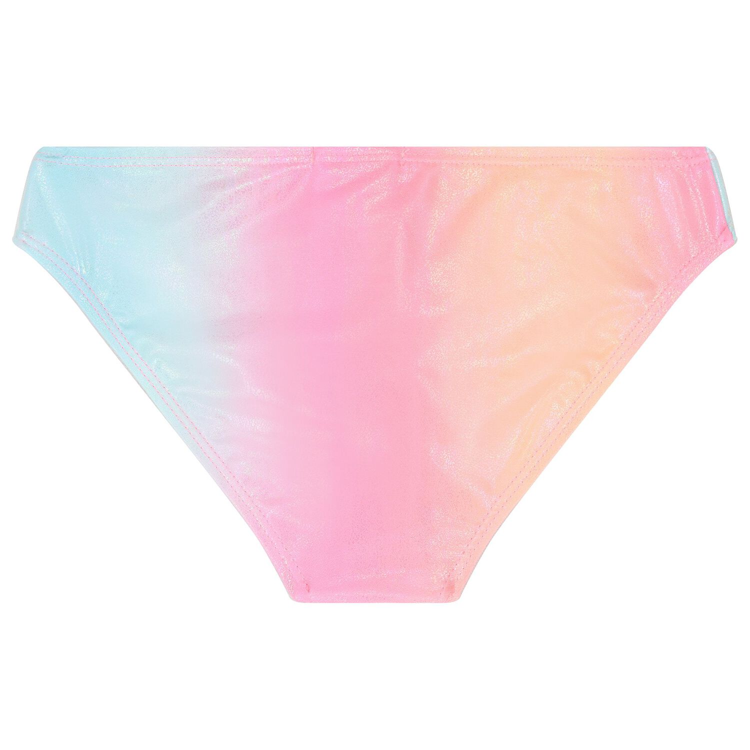 Girls Pink Gradient Bikini, 1, hi-res