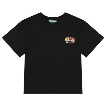 Black Tiger & Friends Logo T-Shirt